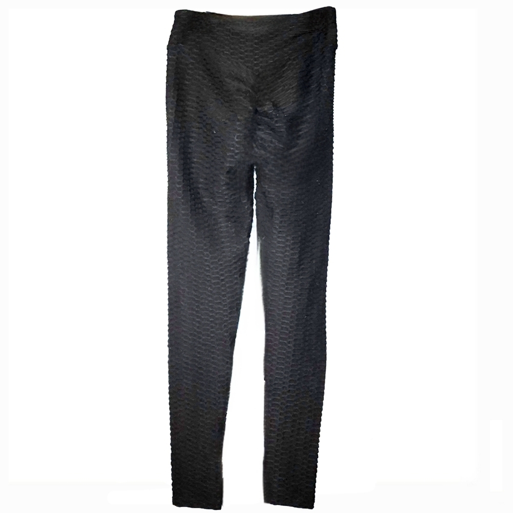 🌻🌻Honeycomb Leggings, Black, Size Medium